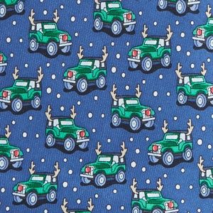VINEYARD VINES Limited JEEP CJ Christmas SILK TIE